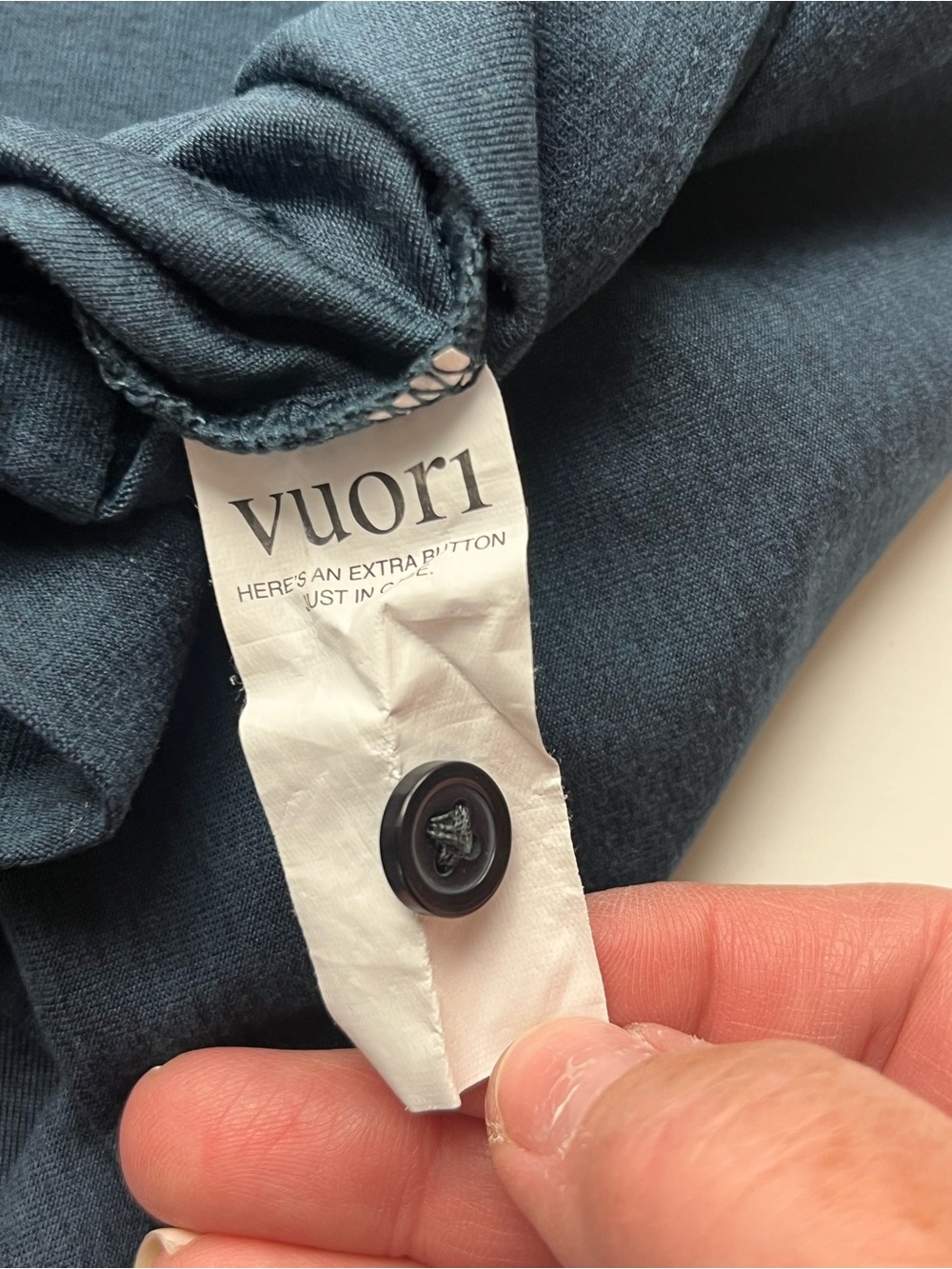 Vuori Strato Tech Polo Mens Deep Teal Blue Short Sleeve Shirt Small Preppy - Picture 2 of 7